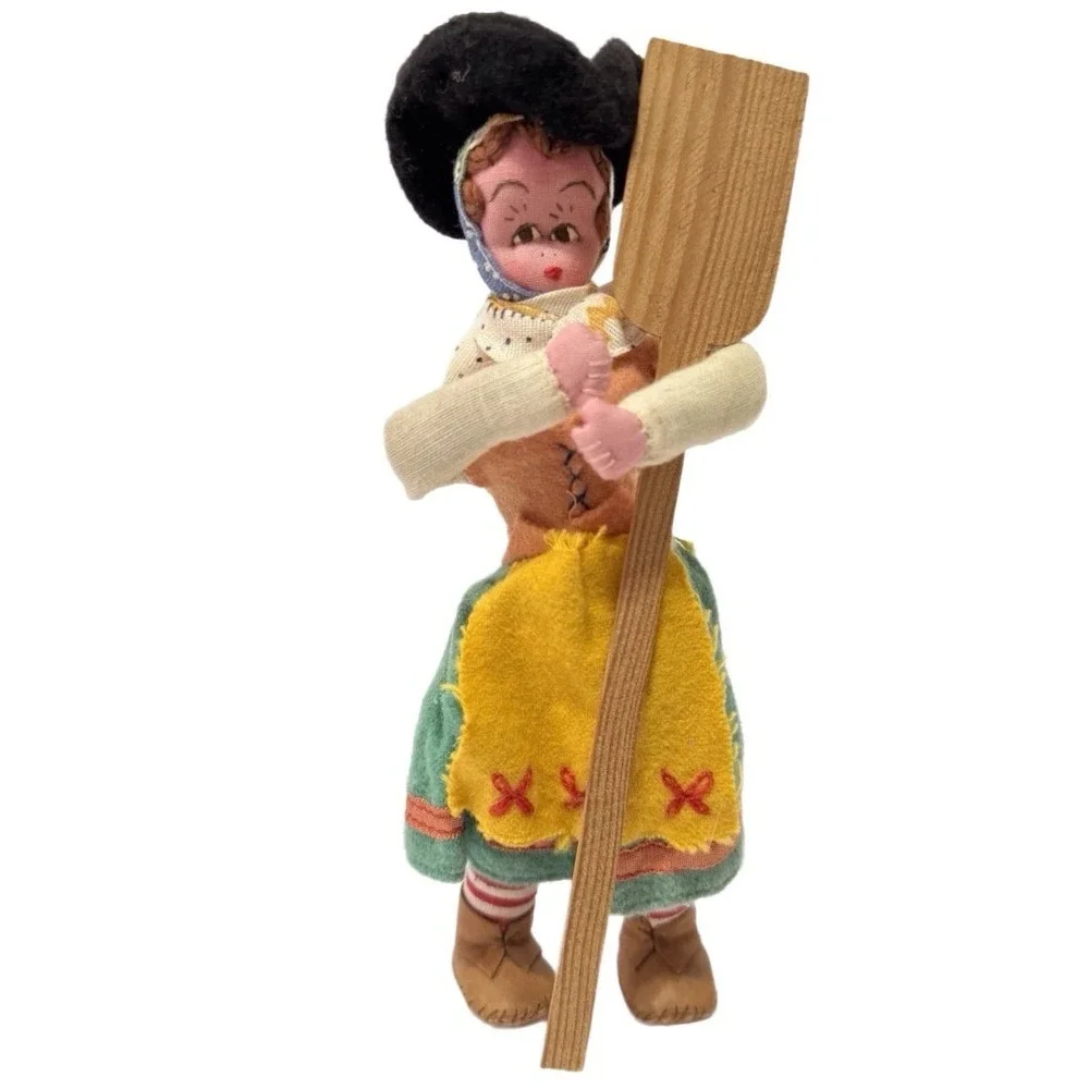 Portugal‎ Doll Zeca Lisbon Vintage 7.5 Inches Tall Cloth Doll